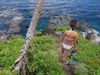 Explore the spectacular To-Sua Ocean Trench, a natural pool on the Upolu island in Samoa