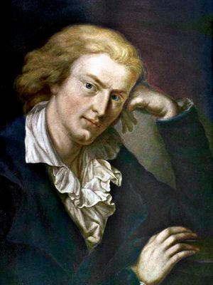 Friedrich Schiller, painting by Anton Graff, c. 1785.