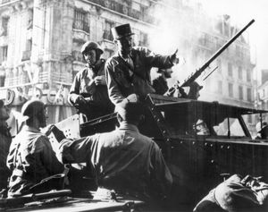 World War II: liberation of Paris