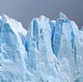 Glacier off coast of  Argentina, South America. (glacial; snow; ice; blue ice; melting glacier)