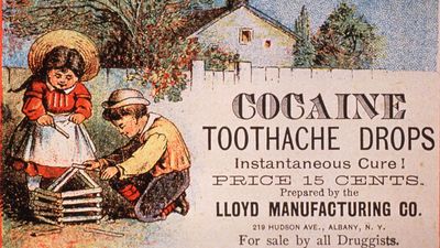 cocaine toothache drops