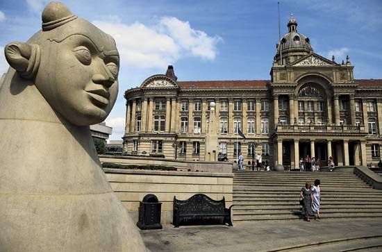 Birmingham Council House and Victoria Square