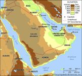 Physical features of Arabia