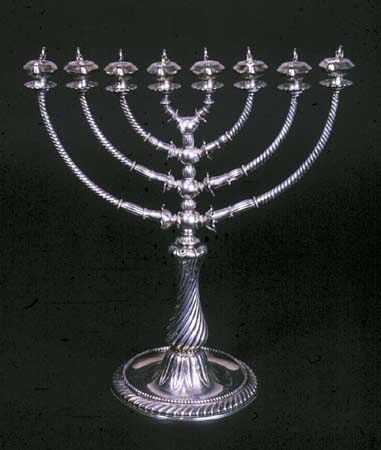 Hanukkah menorah