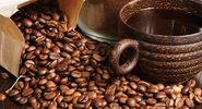 coffee beans, ground coffee, cup of coffee