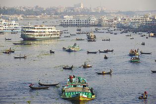 Dhaka, Bangladesh: Burhi Ganga River