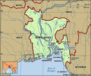 Physical features of Bangladesh