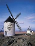 windmills at La Mancha