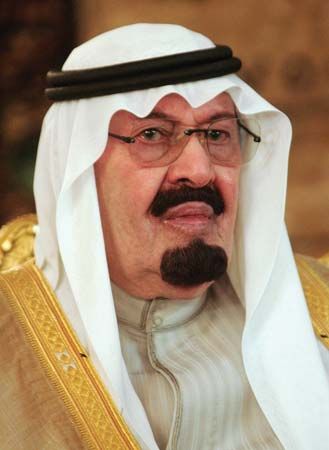 King Abdullah Al Saud of Saudi Arabia, October 29, 2007