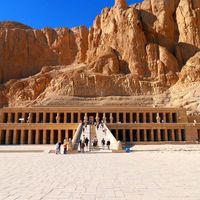 Dayr al-Baḥrī: temple of Hatshepsut