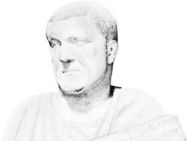 Maximinus, plaster bust; in the Capitoline Museum, Rome