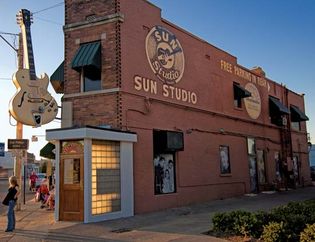 Recording studio in Memphis