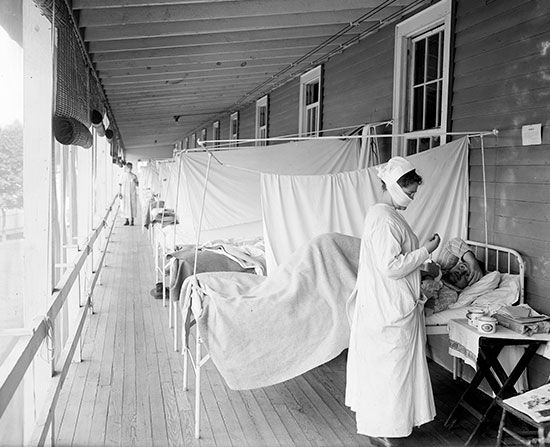 influenza pandemic of 1918–19: Walter Reed Hospital