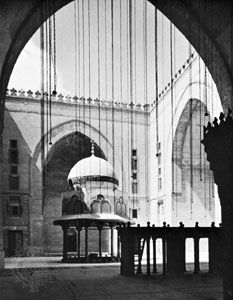 courtyard of the madrasah of Sultan Ḥasan