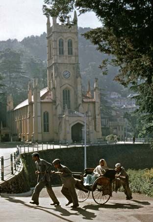 Christ Church in Shimla, India