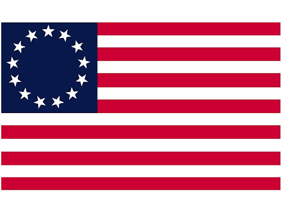 Betsy Ross Flag. United states