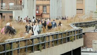 Ricardo Scofidio on the High Line in New York City