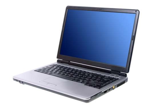 A laptop computer