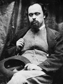 Dante Gabriel Rossetti, photograph by Lewis Carroll, 1863