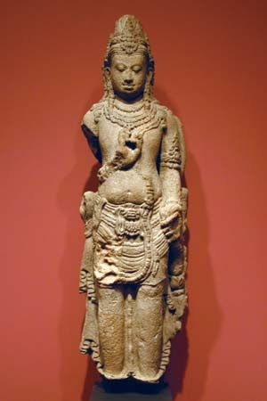 standing deity