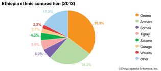 Ethiopia: Ethnic composition