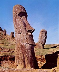 Easter Island moai