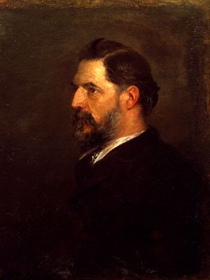 Sir Flinders Petrie, detail of an oil painting by George Frederic Watts, 1900; in the National Portrait Gallery, London.