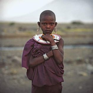 Maasai girl