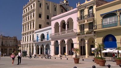 Walk around and witness the restoration work in Old Havana