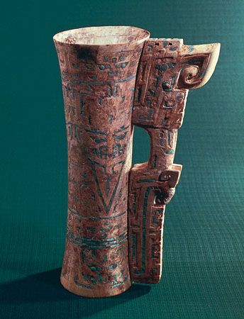 Shang dynasty: goblet