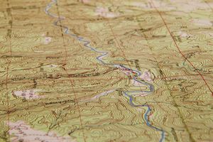 topographic map