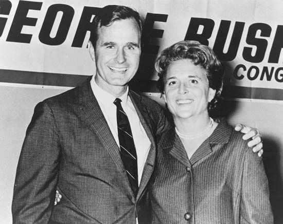 George and Barbara Bush