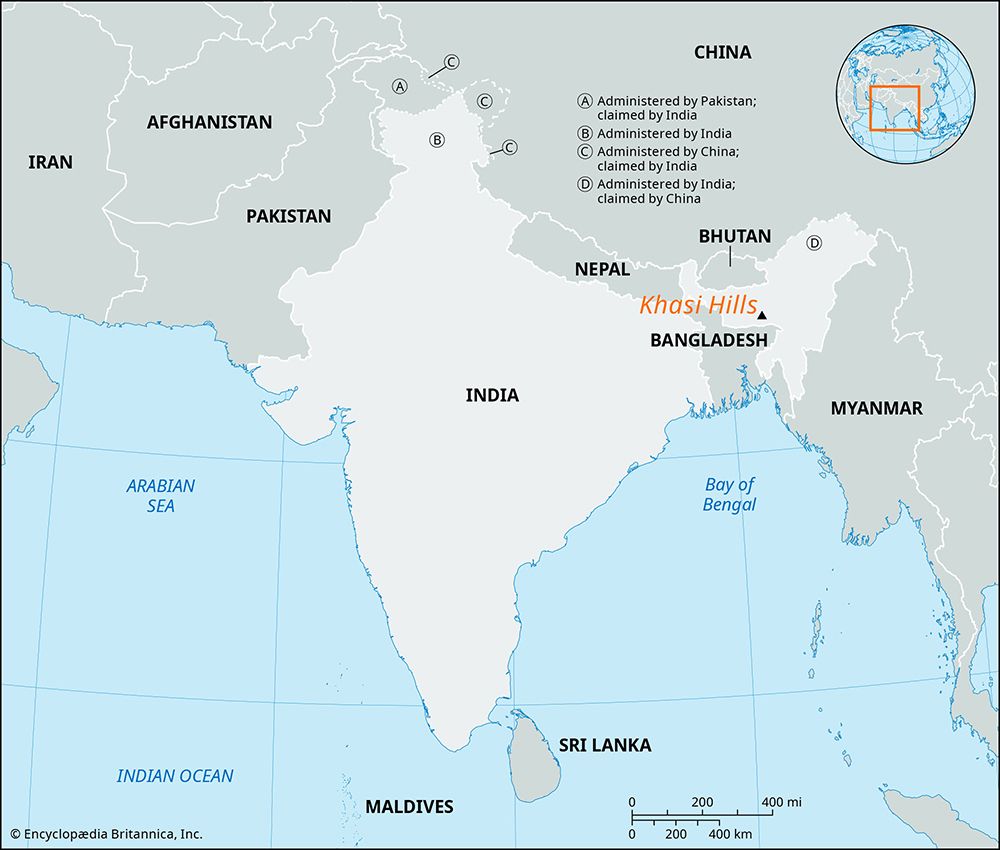 Khasi Hills, India