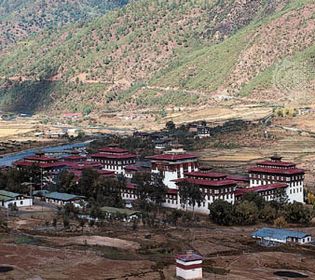 Thimpu, Bhutan: Tashi Chho monastery