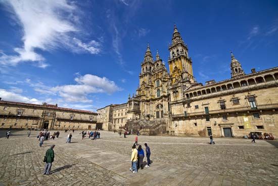 Santiago de Compostela, Galicia, Spain: cathedral