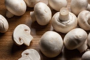 button mushrooms