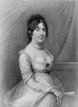 First lady Dolley Madison