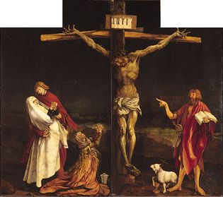 Matthias Grünewald: Crucifixion panel of the Isenheim Altarpiece