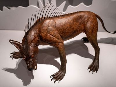 model of a chupacabra