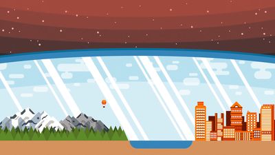 Understand how the presence of gas molecules, including greenhouse gases, protect the earth by shielding and trapping infrared radiation