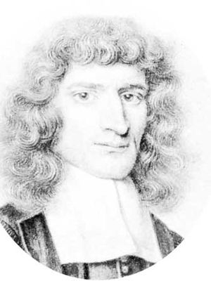 Isaac Barrow, pencil drawing by David Loggan, 1676; in the National Portrait Gallery, London