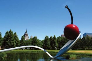 Claes Oldenburg and Coosje van Bruggen: Spoonbridge and Cherry