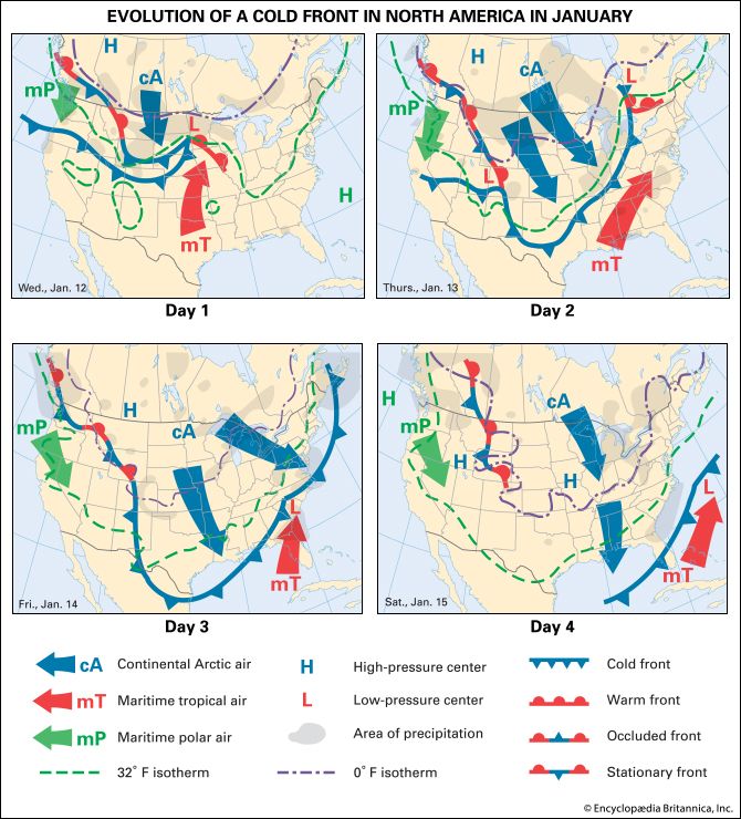 cold-air outbreak