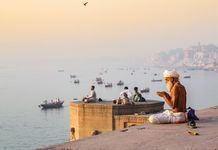 Varanasi, India: Ganges River