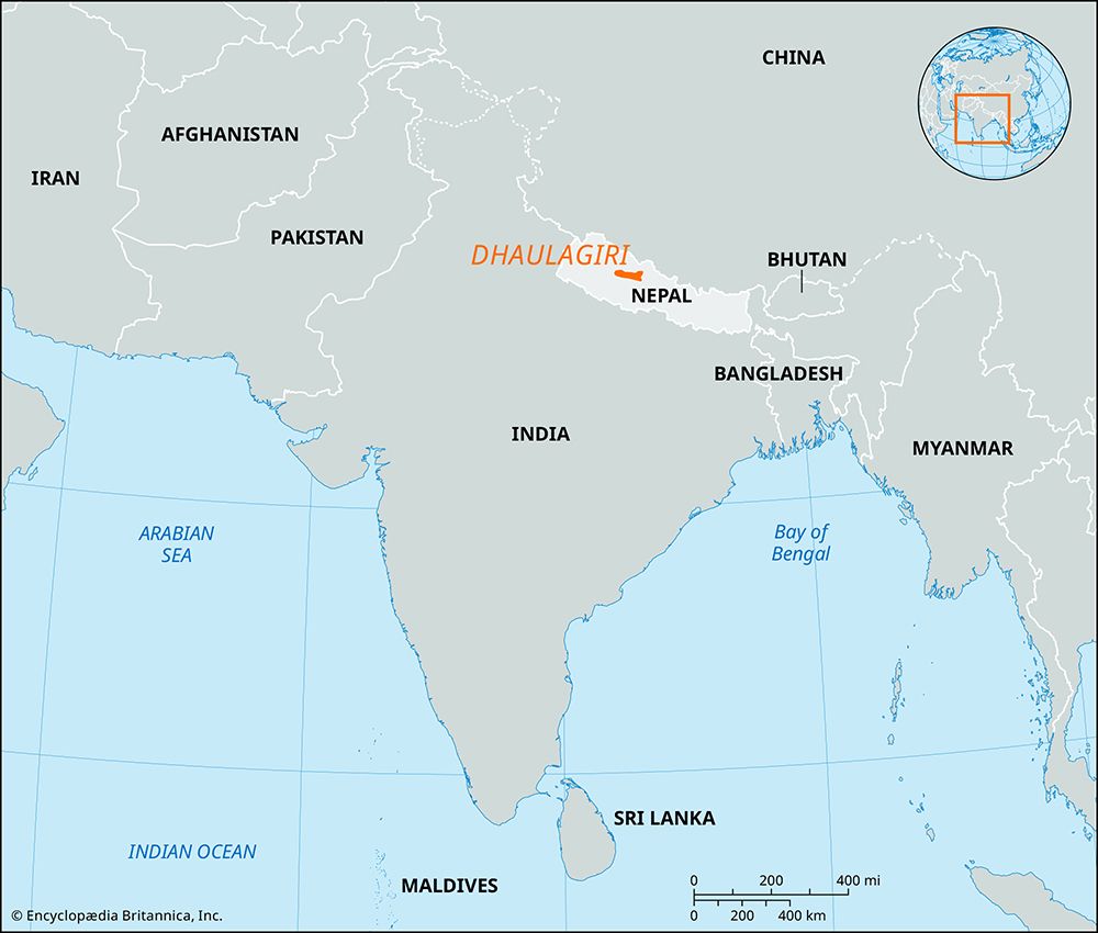 Dhaulagiri massif, Nepal