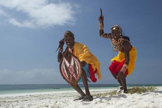 Maasai men