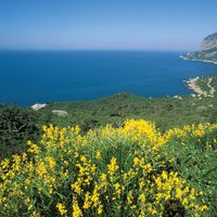 Crimean Peninsula cliffs