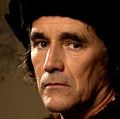 Mark Rylance as Thomas Cromwell in Wolf Hall a 2015 BBC TV Mini Series. drama, television, England in the 1520s, Henry VIII