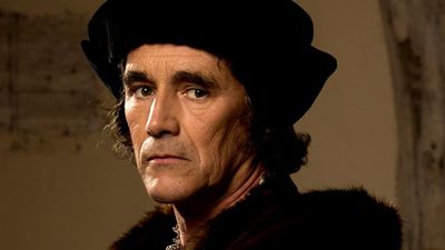 Mark Rylance as Thomas Cromwell in Wolf Hall a 2015 BBC TV Mini Series. drama, television, England in the 1520s, Henry VIII