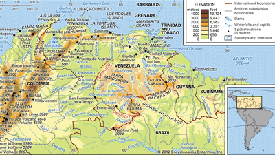 Northern Andes and the Orinoco River basin